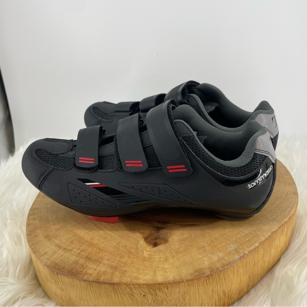 Tommaso Mens Black - Delta Cleat Cycling Cleats Size 41 8 Medium‎ (D, M)